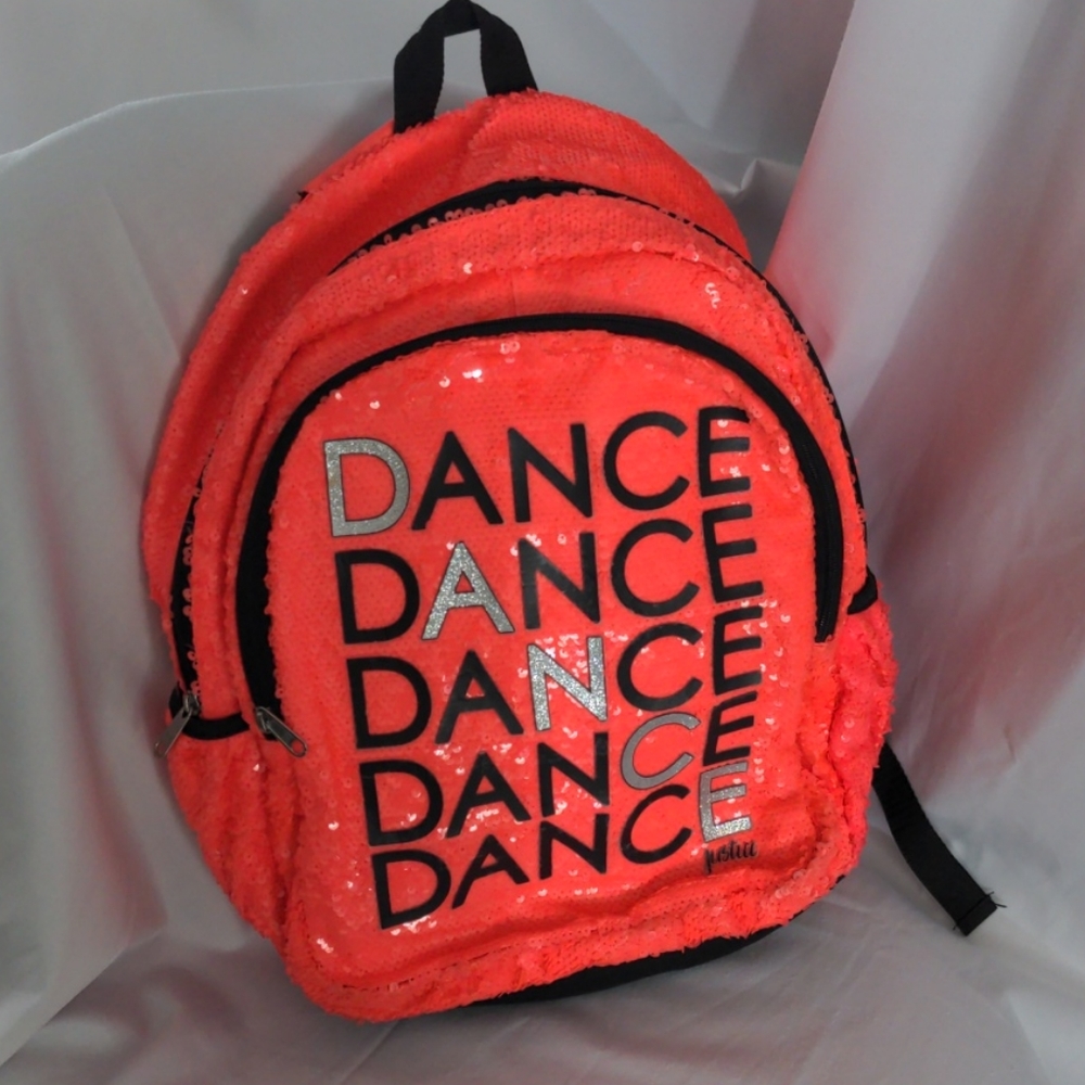 Coral Sequin Dance Bag